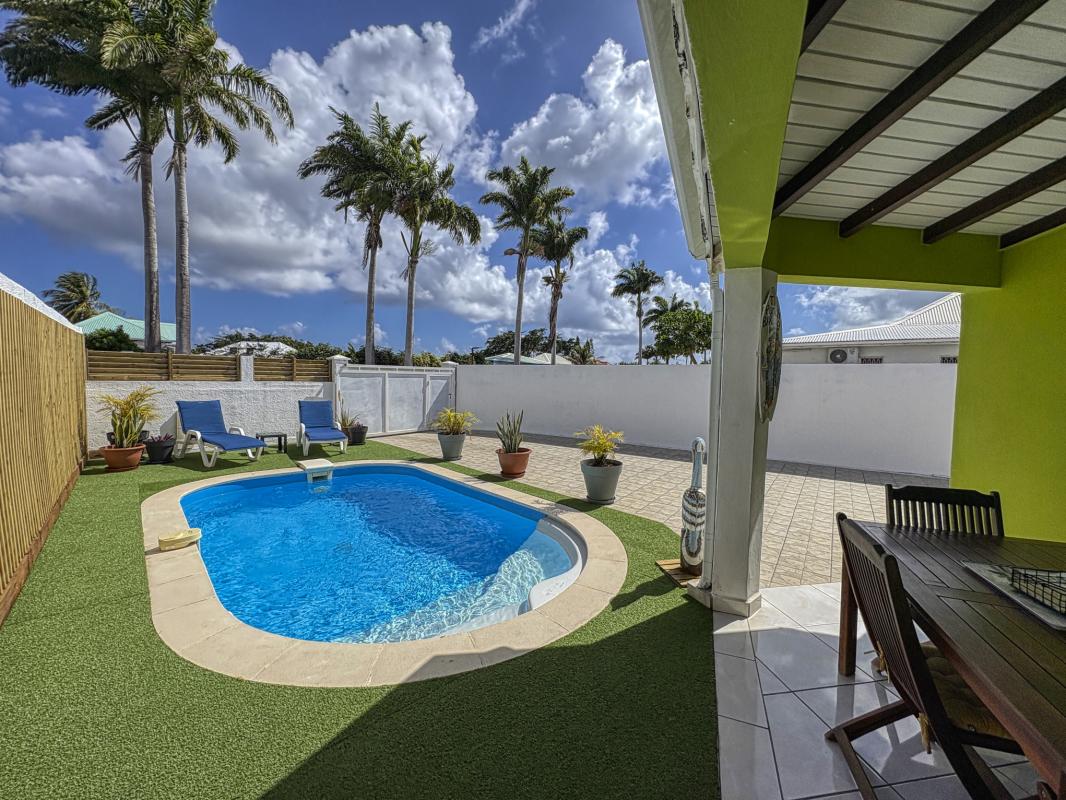 6.Location villa piscine Saint François Guadeloupe_Piscine